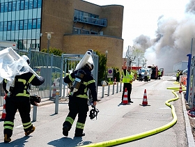حريق ضخم في مكاتب شركة الأدوية الدنماركيّة العملاقة "نوفو نورديسك"