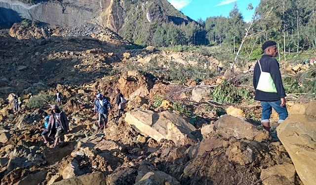بابوا غينيا: تقديرات أممية بمصرع 670 شخصا في انزلاق التربة