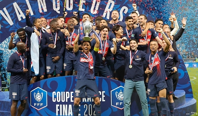 باريس سان جيرمان بطل كأس فرنسا