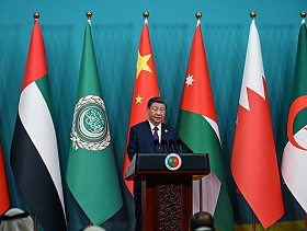 الرئيس الصيني يدعو لعقد مؤتمر سلام دولي بشأن الشرق الاوسط