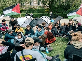 طلاب في جامعة كوبنهاغن يتّهمون الدنمارك بالمشاركة في الإبادة الجماعيّة في غزّة
