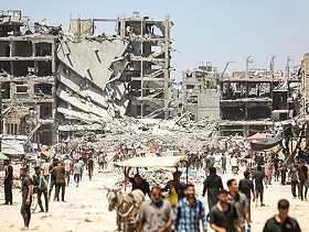 الحرب على غزة: غارات على القطاع وخلافات إسرائيلية بشأن وقف إطلاق النار