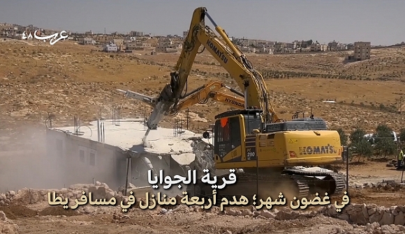 الضفة | تصاعد وتيرة هدم الاحتلال لمنازل فلسطينية