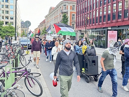 السويد: توقيف 20 شخصا خلال اعتصام طلابي داعم لفلسطين