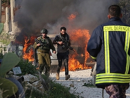 مواجهات مع جيش الاحتلال ومستوطنيه: 6 إصابات بينها بالرصاص الحيّ بعوريف وإحراق منزل ببرقة