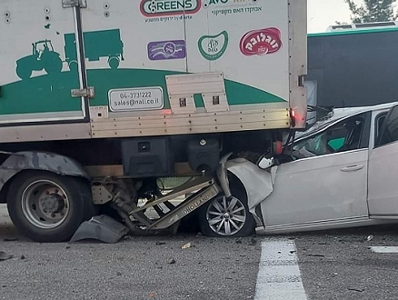 مصرع شابين واصابة ثالث بجراح خطيرة بحادث طرق   قرب شفاعمرو