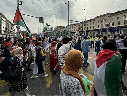 سويسرا: متظاهرون يطالبون منع مشاركة إسرائيل في أولمبياد باريس