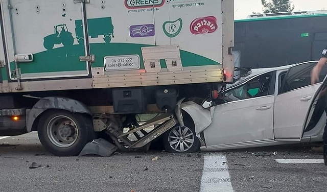 مصرع شابين واصابة ثالث بجراح خطيرة بحادث طرق   قرب شفاعمرو