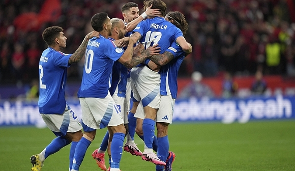 يورو 2024: إيطاليا تستهل حملة الدفاع عن اللقب بفوز صعب على ألبانيا