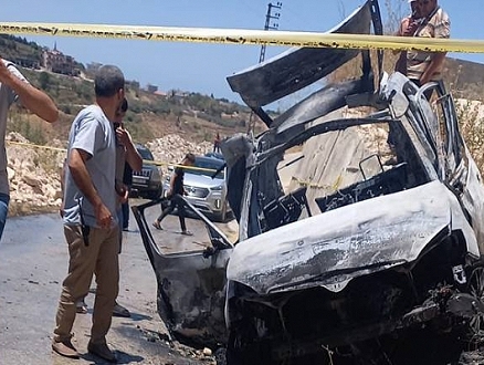 لبنان: شهيد باستهداف مسيّرة إسرائيلية لسيارة في قضاء صور 