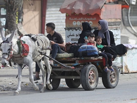 الأمم المتحدة: 9 من كل 10 في غزة نزحوا مرة واحدة على الأقلّ