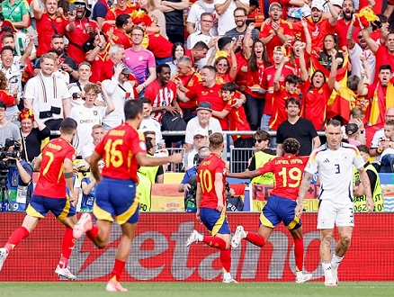 يورو 2024: إسبانيا تقصي ألمانيا المضيفة من البطولة وتبلغ نصف النهائي