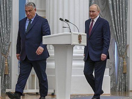 الرئيس المجري يلتقي بوتين: "على أوكرانيا الاستسلام عمليا إذا أرادت السلام"