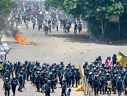احتجاجات بنغلاديش: 173 قتيلا وعدد المعتقلين يناهز 1200