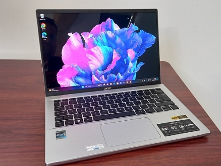 التقنيات الجديدة في لابتوب Acer Swift Go 14: شاشة متطورة وأداء مذهل