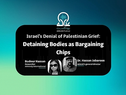 Israel's Denial of Palestinian Grief: Detaining Bodies as Bargaining Chips