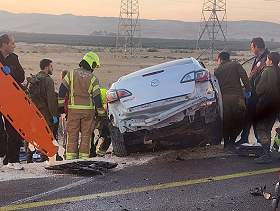 مصرع شاب جراء حادث طرق قرب بئر السبع